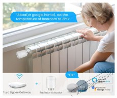 AVATTO TRV16 Zigbee for Electric thermostat Háztartás / Otthon / Kültér - Okos otthon - Termosztát - 508058