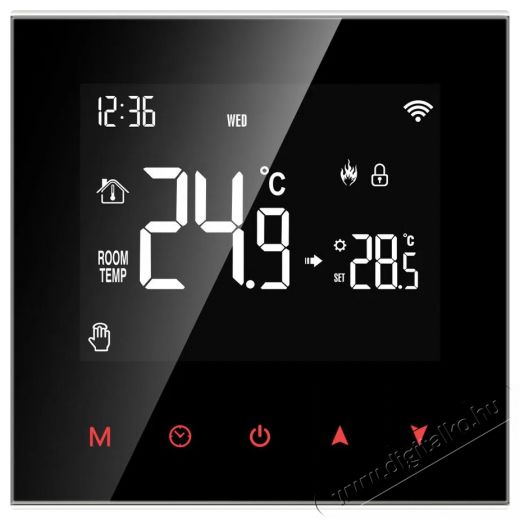 AVATTO ZWT100-16A Zigbee for Electric Heating Háztartás / Otthon / Kültér - Okos otthon - Termosztát - 508055