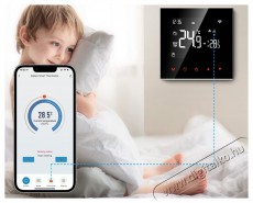 AVATTO ZWT100-16A Zigbee for Electric Heating Háztartás / Otthon / Kültér - Okos otthon - Termosztát - 508055