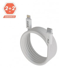 AVAX CB611W MAGNETY 27W 1m USB-C - Lightning adat- és töltőkábel Fotó-Videó kiegészítők - Kábel - Egyéb kábel - 508654