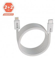 AVAX CB611W MAGNETY 27W 1m USB-C - Lightning adat- és töltőkábel Fotó-Videó kiegészítők - Kábel - Egyéb kábel - 508654
