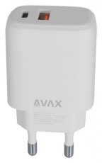 AVAX CH312W SPEEDY 12W USB A + USB C hálózati töltő Háztartás / Otthon / Kültér - Világítás / elektromosság - Hálózati elosztó / hosszabbító / adapter - 508658