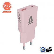 AVAX CH641P NANO SLIM 30W USB-C (PD3.0)+USB-A (QC3.0) pink h&aacute;l&oacute;zati t&ouml;ltő H&aacute;ztart&aacute;s / Otthon / K&uuml;lt&eacute;r - Vil&aacute;g&iacute;t&aacute;s / elektromoss&aacute;g - H&aacute;l&oacute;zati eloszt&oacute; / hosszabb&iacute;t&oacute; / adapter - 508651