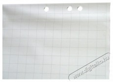AVELI flipchart pad, 25 sheets, square Iroda és számítástechnika - Egyéb számítástechnikai termék - 518254