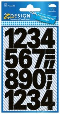 Avery 3785 100pt időjárásálló számok fekete matrica Háztartás / Otthon / Kültér - Egyéb háztartási termék - 391457