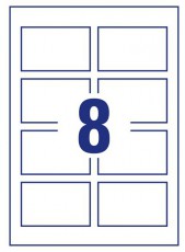 Avery C32015-10 84x54mm 80db-os matt feh&eacute;r n&eacute;vjegyk&aacute;rtya - H&aacute;ztart&aacute;s / Otthon / K&uuml;lt&eacute;r - Egy&eacute;b h&aacute;ztart&aacute;si term&eacute;k - 438274