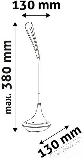 Avide ABLDLBS4W Asztali LED lámpa bluetooth hangszóróval Háztartás / Otthon / Kültér - Világítás / elektromosság - Asztali lámpa - 364894