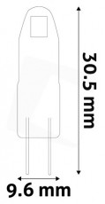 Avide ABCG4NW-1.2W LED izzó 1.2W G4 COB NW 4000K Egyéb - Nem forgalmazzuk ! - 470524