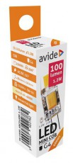 Avide ABCG4NW-1.2W LED izzó 1.2W G4 COB NW 4000K Egyéb - Nem forgalmazzuk ! - 470524
