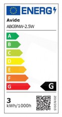 Avide ABG9NW-2.5W LED IZZÓ 2.5W G9 160° NW 4000K Egyéb - Nem forgalmazzuk ! - 472037