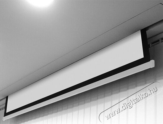 Avtek Video Electric 240 4:3 235x176cm matt fehér elektromos vetítővászon fekete kerettel Tv kiegészítők - Vetítővászon - 338595