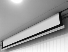 Avtek Video Electric 240 4:3 235x176cm matt fehér elektromos vetítővászon fekete kerettel Tv kiegészítők - Vetítővászon - 338595