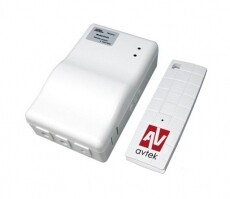 Avtek Wall Electric 180 180x135cm (1EVEE4) elektromos vetítővászon fekete kerettel Tv kiegészítők - Vetítővászon - 338598