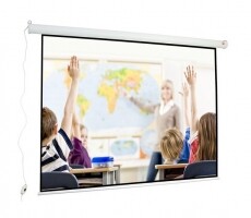 Avtek Wall Electric 180 180x135cm (1EVEE4) elektromos vetítővászon fekete kerettel Tv kiegészítők - Vetítővászon - 338598