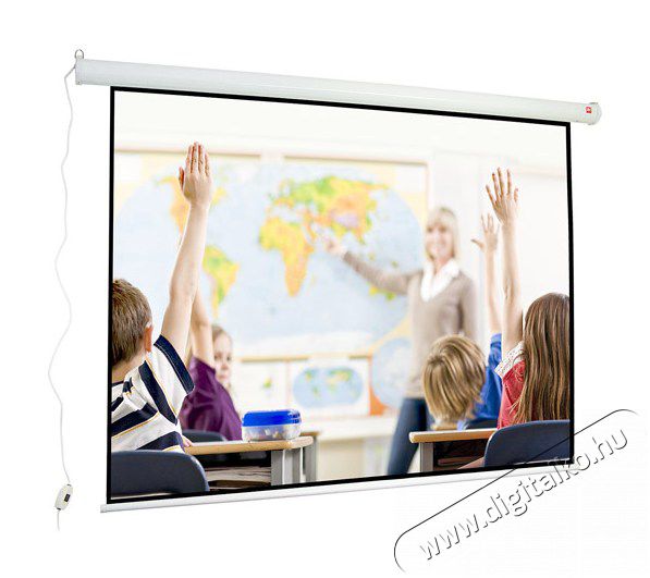 Avtek Wall Electric 240 elektromos vetítővászon 240x180cm - matt fehér Tv kiegészítők - Vetítővászon - 338600