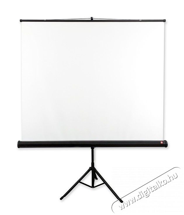 Avtek Tripod Standard 200 1:1 200x200cm matt fehér hordozható állványos vetítővászon Újdonságok - Új termékek - 338589