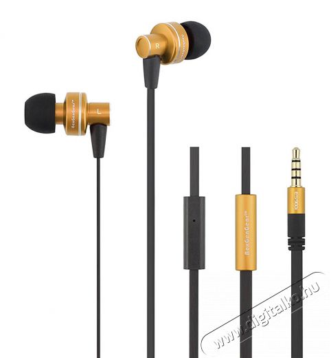 AWEI ES900i In-Ear mikrofonos fülhallgató - arany Audio-Video / Hifi / Multimédia - Fül és Fejhallgatók - Fülhallgató mikrofonnal / headset - 323571