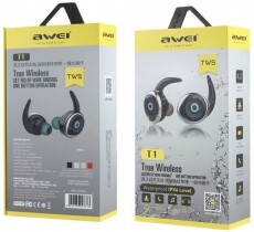AWEI MG-AWET1-02 Bluetooth Headset Mobil / Kommunikáció / Smart - Mobiltelefon kiegészítő / tok - Headset - 348386