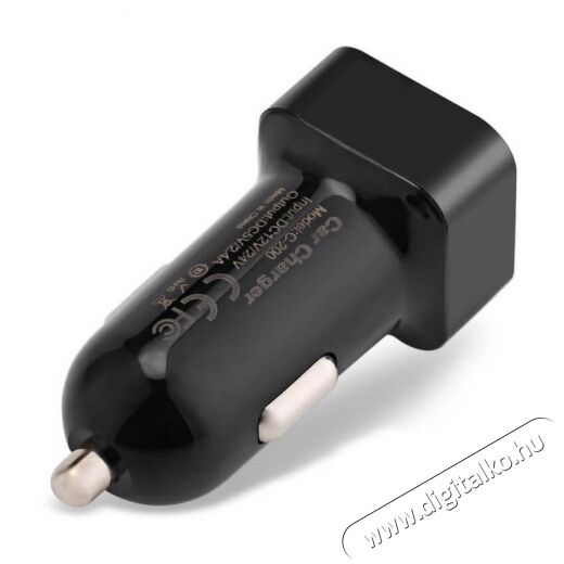 AWEI MG-AWEC200-02 USB autós töltő Mobil / Kommunikáció / Smart - Mobiltelefon kiegészítő / tok - Hálózati-, autós töltő - 348351