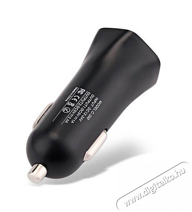AWEI MG-AWEC300-02 USB AUT&Oacute;S T&Ouml;LTŐ Mobil / Kommunik&aacute;ci&oacute; / Smart - Tablet / E-book kieg&eacute;sz&iacute;tő, tok - H&aacute;l&oacute;zati-, aut&oacute;s t&ouml;ltő - 348353