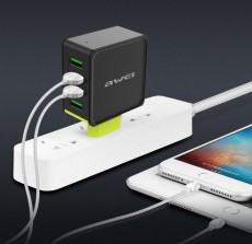 AWEI MGAWEC84202 hálózati töltő Mobil / Kommunikáció / Smart - Mobiltelefon kiegészítő / tok - Hálózati-, autós töltő - 364901