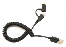 AWEI MGAWECL5302 adatkábel 2in1 Mobil / Kommunikáció / Smart - Mobiltelefon kiegészítő / tok - Kábel / átalakító - 364895
