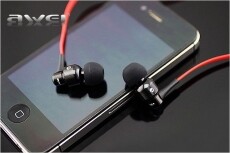 AWEI ES500i In-Ear fülhallgató headset - fekete Audio-Video / Hifi / Multimédia - Fül és Fejhallgatók - Fülhallgató - 348361