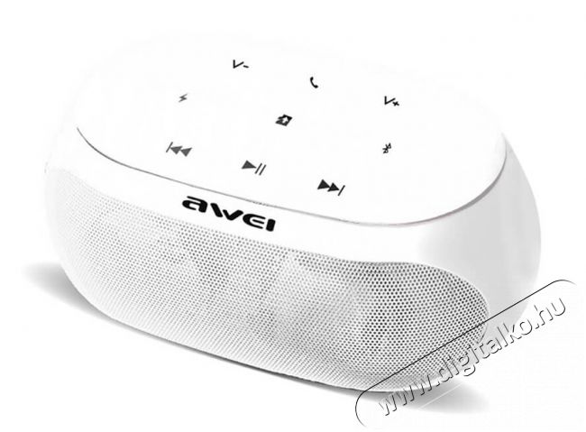 AWEI Y200 bluetooth hangszóró - fehér Audio-Video / Hifi / Multimédia - Hordozható, vezeték nélküli / bluetooth hangsugárzó - Hordozható, vezeték nélküli / bluetooth hangsugárzó - 323595