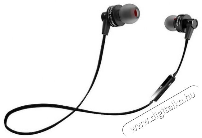 AWEI A990BL In-Ear Bluetooth fülhallgató headset - fekete Audio-Video / Hifi / Multimédia - Fül és Fejhallgatók - Fülhallgató mikrofonnal / headset - 323673