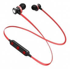 AWEI B980BL In-Ear Bluetooth fülhallgató headset - piros Audio-Video / Hifi / Multimédia - Fül és Fejhallgatók - Fülhallgató mikrofonnal / headset - 334374