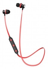 AWEI B980BL In-Ear Bluetooth fülhallgató headset - piros Audio-Video / Hifi / Multimédia - Fül és Fejhallgatók - Fülhallgató mikrofonnal / headset - 334374