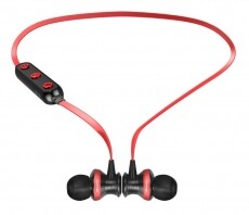 AWEI B980BL In-Ear Bluetooth fülhallgató headset - piros Audio-Video / Hifi / Multimédia - Fül és Fejhallgatók - Fülhallgató mikrofonnal / headset - 334374