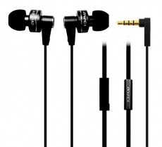 AWEI ES900i In-Ear mikrofonos fülhallgató - fekete Audio-Video / Hifi / Multimédia - Fül és Fejhallgatók - Fülhallgató mikrofonnal / headset - 323573