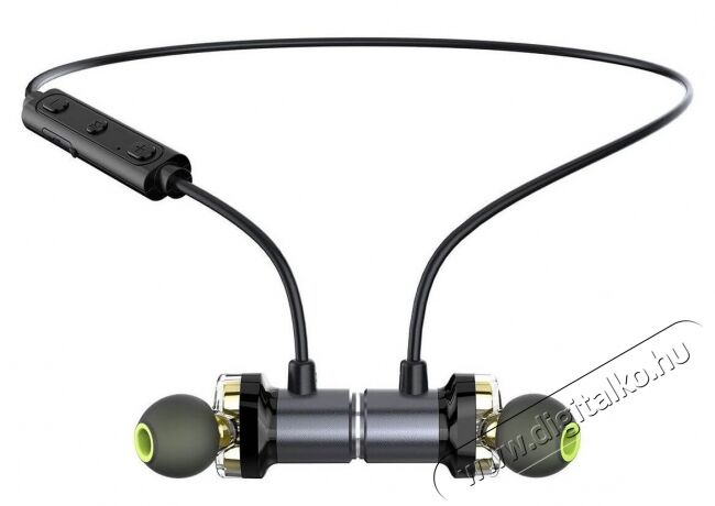 AWEI X650 Bluetooth fülhallgató headset (MG-AWEX650BL-02) - fekete Audio-Video / Hifi / Multimédia - Fül és Fejhallgatók - Fülhallgató mikrofonnal / headset - 347345