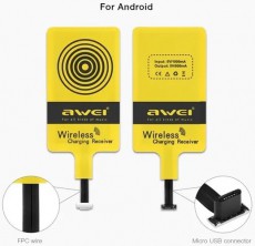 AWEI AWEI S7 Androidos telefonokhoz vezetéknélküli töltő adapter Mobil / Kommunikáció / Smart - Powerbank / Külső akkumulátor és töltő - 368639