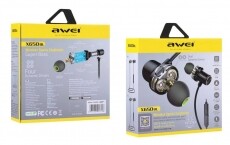 AWEI X650 Bluetooth fülhallgató headset (MG-AWEX650BL-02) - fekete Audio-Video / Hifi / Multimédia - Fül és Fejhallgatók - Fülhallgató mikrofonnal / headset - 347345