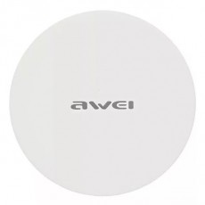 AWEI W6 10W ultra vékony vezeték nélküli töltő - fehér Mobil / Kommunikáció / Smart - Mobiltelefon kiegészítő / tok - Hálózati-, autós töltő - 380016