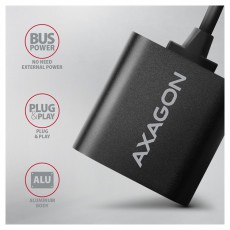 Axagon ADA-12 USB stereo audio adapter Tv kiegészítők - Kábel / csatlakozó - Csatlakozó / elosztó / átalakító - 391151