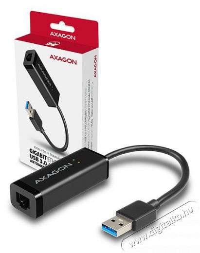 Axagon ADE-SR Type-A USB 3.0 - Gigabit Ethernet adapter Iroda &eacute;s sz&aacute;m&iacute;t&aacute;stechnika - Sz&aacute;m&iacute;t&oacute;g&eacute;p tartoz&eacute;k - H&aacute;l&oacute;zati k&aacute;bel - 391149