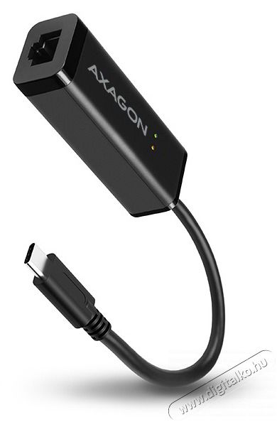 Axagon ADE-SRC Type-C USB 3.1 - Gigabit Ethernet adapter Tv kiegészítők - Kábel / csatlakozó - Csatlakozó / elosztó / átalakító - 391150