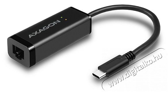 Axagon ADE-SRC Type-C USB 3.1 - Gigabit Ethernet adapter Tv kiegészítők - Kábel / csatlakozó - Csatlakozó / elosztó / átalakító - 391150
