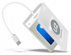 Axagon ADSA-1S USB 2.0 fehér külső HDD/SSD ház Egyéb - Nem forgalmazzuk ! - 391304