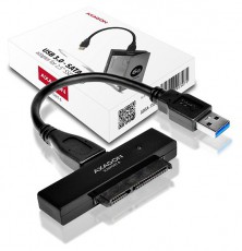 Axagon ADSA-1S6 USB 3.0 szürke külső SATA3 HDD/SSD ház Egyéb - Nem forgalmazzuk ! - 391306
