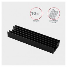 Axagon CLR-M2L10 alumínium passzív hűtő M.2 SSD-hez Iroda és számítástechnika - Egyéb számítástechnikai termék - 391469