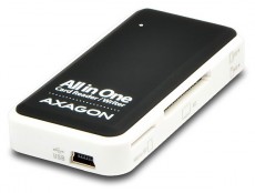 Axagon CRE-X1 USB 2.0 SD/microSD/MS/CF/XD Kártyaolvasó Memória kártya / Pendrive - Kártya olvasó - 392482