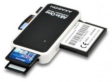 Axagon CRE-X1 USB 2.0 SD/microSD/MS/CF/XD Kártyaolvasó Memória kártya / Pendrive - Kártya olvasó - 392482