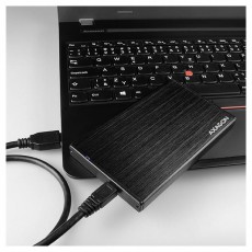 Axagon EE25-XA USB 2.0 fekete külső alumínium HDD/SSD ház Egyéb - Nem forgalmazzuk ! - 391299