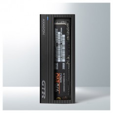 Axagon EEM2-GTR SuperSpeed+ USB-C - NVMe M.2 fekete h&aacute;z Iroda &eacute;s sz&aacute;m&iacute;t&aacute;stechnika - Adatt&aacute;rol&oacute; / merevlemez - Kieg&eacute;sz&iacute;tő - 391381
