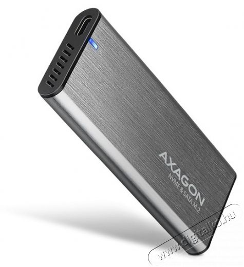 Axagon EEM2-SG2 USB-C 3.2 Gen2 - M.2 NVMe SSD h&aacute;z Iroda &eacute;s sz&aacute;m&iacute;t&aacute;stechnika - Adatt&aacute;rol&oacute; / merevlemez - Kieg&eacute;sz&iacute;tő - 391380