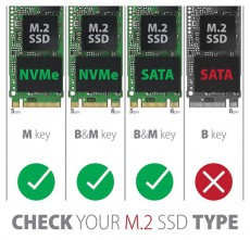 Axagon EEM2-SG2 USB-C 3.2 Gen2 - M.2 NVMe SSD h&aacute;z Iroda &eacute;s sz&aacute;m&iacute;t&aacute;stechnika - Adatt&aacute;rol&oacute; / merevlemez - Kieg&eacute;sz&iacute;tő - 391380